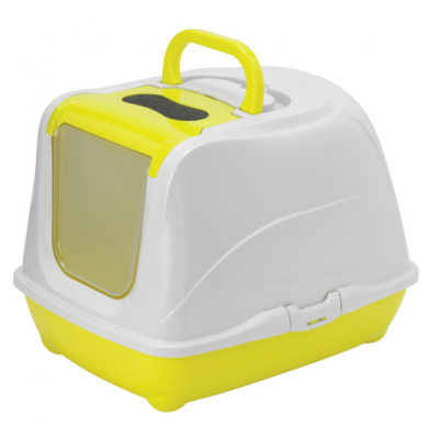 C230 Moderna Flip Cat Lemon-Zatvoreni toalet za mačke 50cm